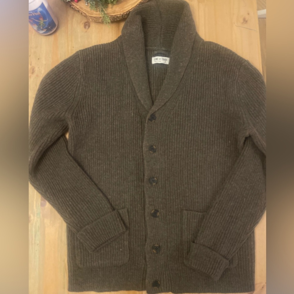 Mens Wool cardigan